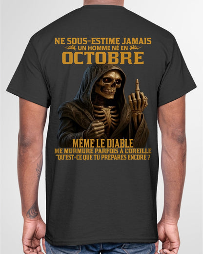 NE SOUS-ESTIME JAMAIS UN HOMME NÉ EN OCTOBRE Fr10 NGHL10 male (SKU12-305-10)