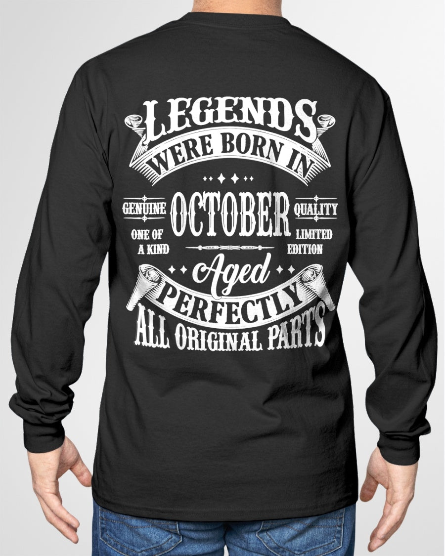 LEGEND WERE BORN IN OCTOBER - male (SKU08-37-10) FULL
