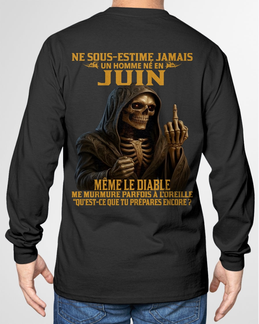 NE SOUS-ESTIME JAMAIS UN HOMME NÉ EN JUIN Fr06 NGHL06 male (SKU12-305-06)