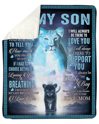 Perfect Gift For Son from Mom Blanket