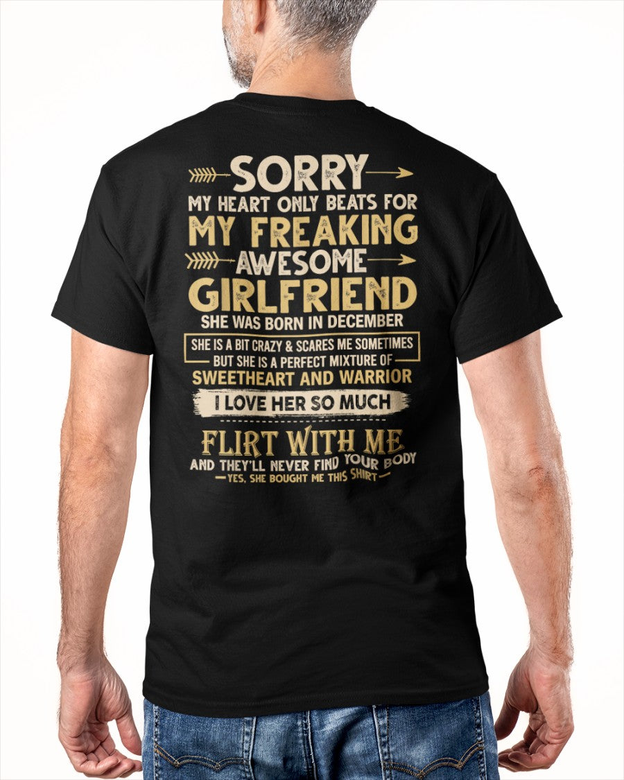 December - Awesome Girl - Perfect Gift For Your Boyfriend, Husband (SKU05-103-12)