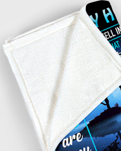 Gift for husband from wife blanket