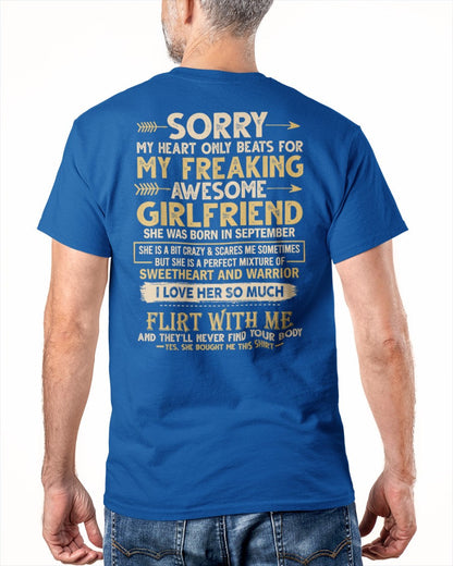 September - Awesome Girl - Perfect Gift For Your Boyfriend, Husband (SKU05-103-09)