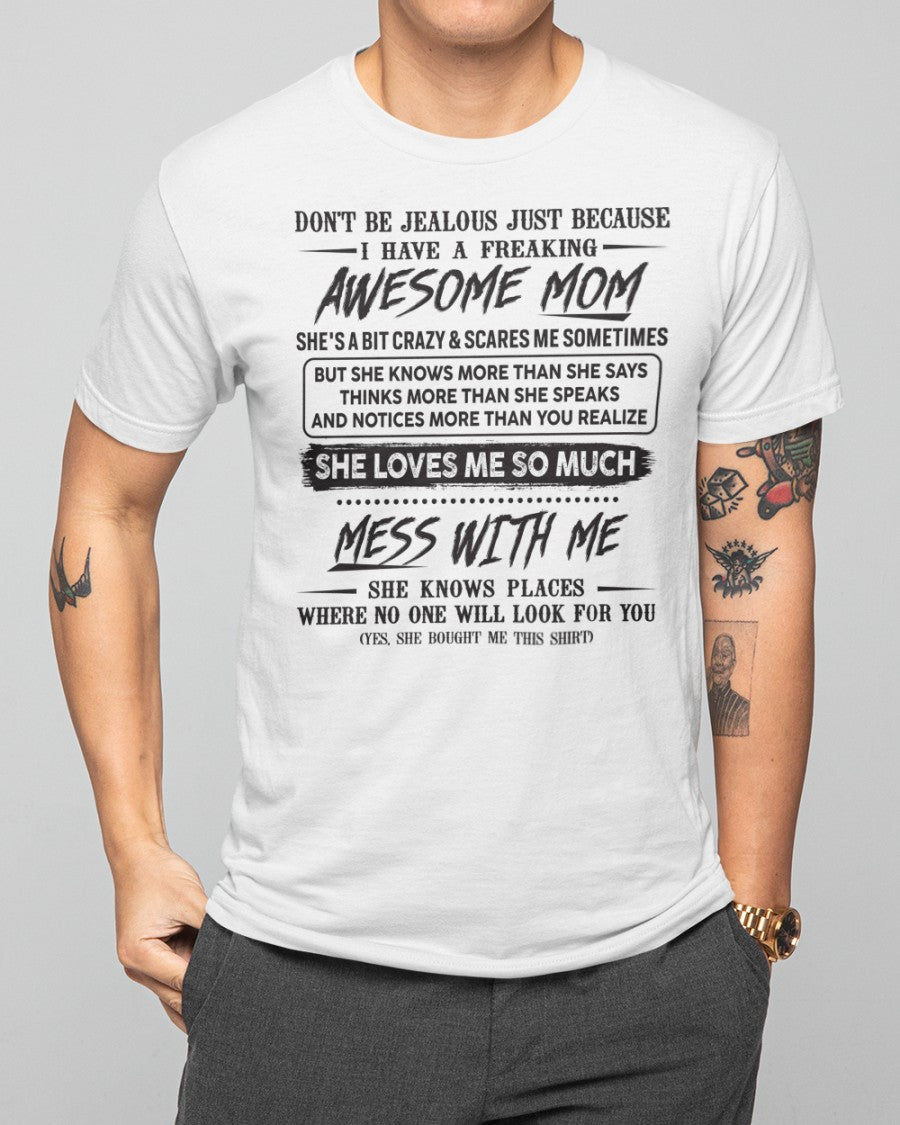 Awesome Mom - Perfect Gift For Your Son From Mom - NGHL00 (SKU TRI 03.03.03)
