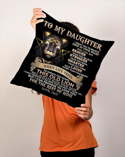 Special Gift For Your Daughter From Dad - Pillow (SKUP10-101)