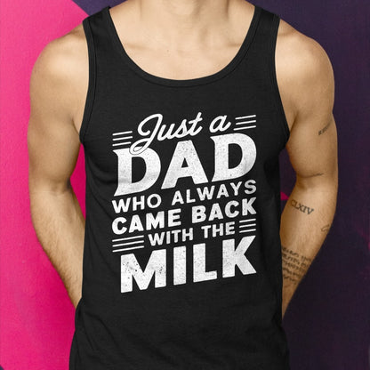 Just A Dad Who Always Came Back  Funny Dad for Men T-Shirt - Gift From Dad Unisex T-Shirt/Hoodie - NGHL00 (SKUT-2310EMAILDS-36)