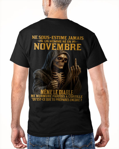 NE SOUS-ESTIME JAMAIS UN HOMME NÉ EN NOVEMBRE Fr11 NGHL11 male (SKU12-305-11)