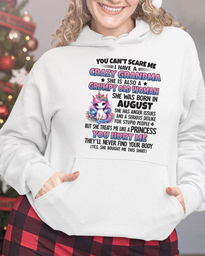 AUGUST - YOU CAN'T SCARE ME - GIFT FROM GRANDMA - NGHL08 (SKU09-106-08)