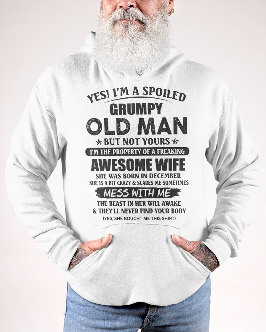 Awesome wife December - Perfect gift for your husband - NGHL12 (SKU96-68-12)