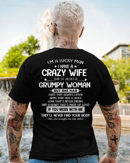 LUCKY MAN OF A GRUMPY WIFE  - GIFT FROM WIFE - NGHL00 (SKU12-277-00)