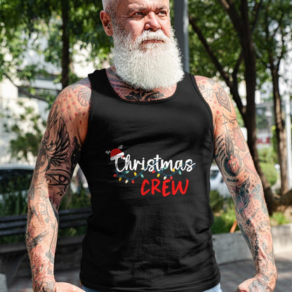 Christmas Crew Xmas Lights Family Matching Pajamas Holiday T-Shirt - Christmas Unisex T-Shirt/Hoodie/Sweatshirt - NGHL00