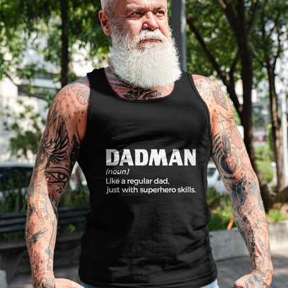Dadman Definition For Men Funny Fathers Day Dad T-Shirt - Gift From Dad Unisex T-Shirt/Hoodie - NGHL00 (SKUT-2310EMAILDS-17)