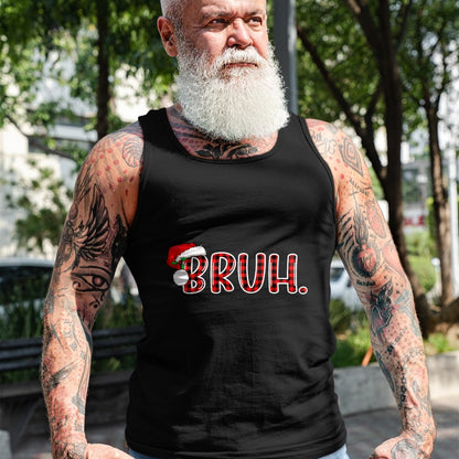 Bruh Funny Christmas Plaid Teens Boys Kids Xmas Pajamas T-Shirt - Christmas Unisex T-Shirt/Hoodie/Sweatshirt - NGHL00