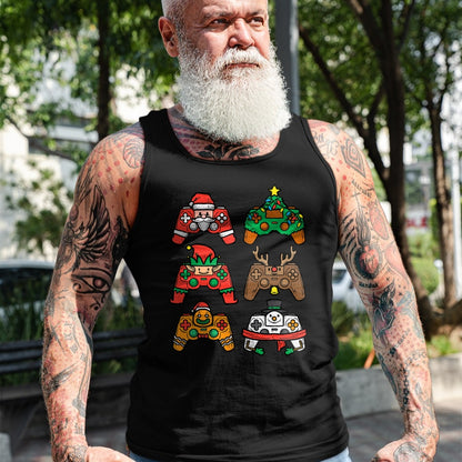 Christmas Gamer Controller Xmas Gaming T-Shirt - Christmas Unisex T-Shirt/Hoodie/Sweatshirt - NGHL00