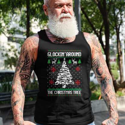 Funny Guns Ugly Christmas Sweaters for Gun Lovers Men Women T-Shirt - Christmas Unisex T-Shirt/Hoodie/Sweatshirt - NGHL00