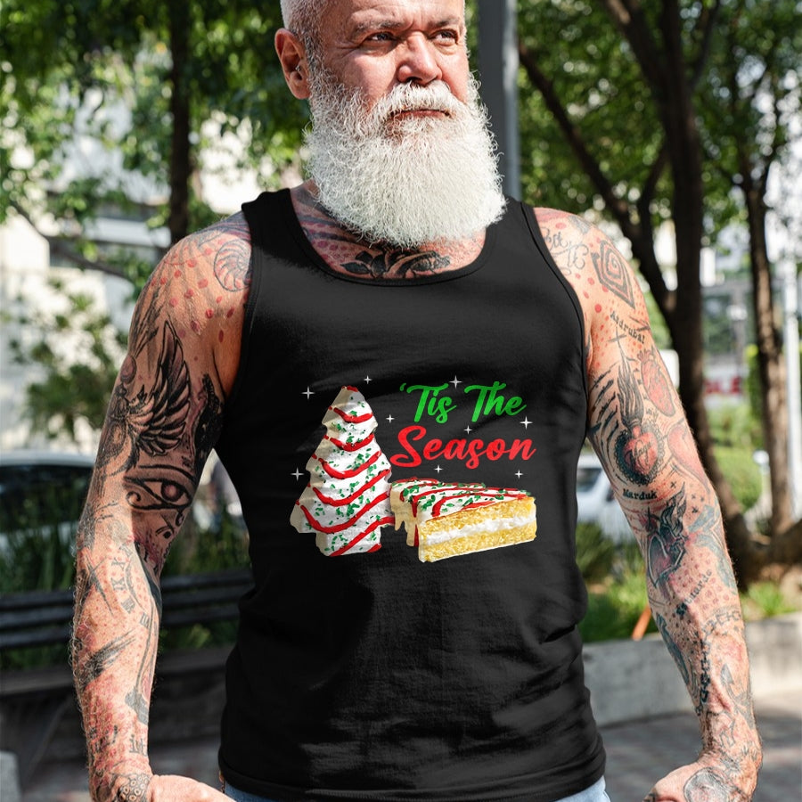 Funny Tis The Season Design Christmas Tree Cakes Debbie T-Shirt - Christmas Unisex T-Shirt/Hoodie/Sweatshirt - NGHL00