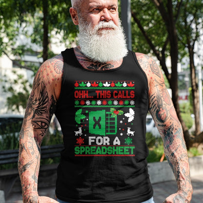 Oh this calls for a Spreadsheet Christmas sweater Excel Sweatshirt - Christmas Unisex T-Shirt/Hoodie/Sweatshirt - NGHL00