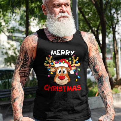 Merry Christmas Reindeer Xmas Family Men Women T-Shirt - Christmas Unisex T-Shirt/Hoodie/Sweatshirt - NGHL00