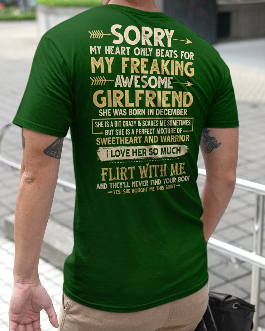 December - Awesome Girl - Perfect Gift For Your Boyfriend, Husband (SKU05-103-12)