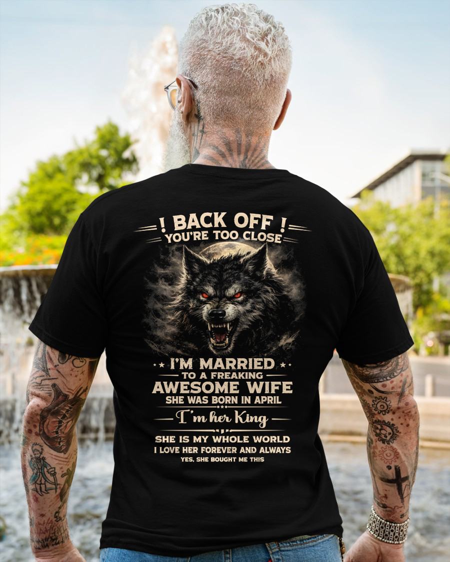 APRIL - BACK OFF! YOU'RE TOO CLOSE - GIFT FROM WIFE - NGHL04 (SKU26T-01-25-04)
