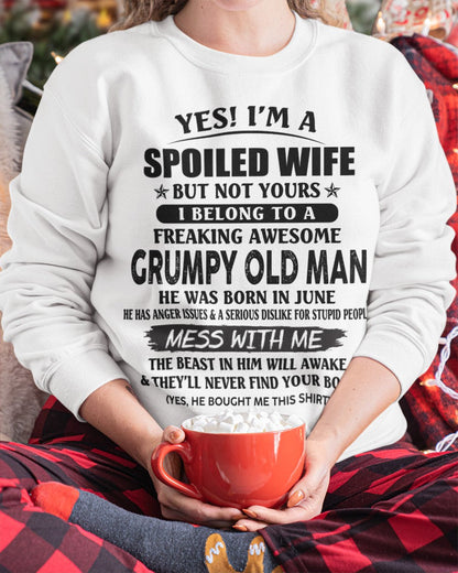 Grumpy Old Man June – Perfect gift for your wife From Husband – NGHL06 (SKU08-63-06)