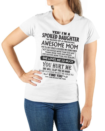 Awesome Mom - Perfect gift for your daughter from Mom - NGHL00 (SKU-MD01)
