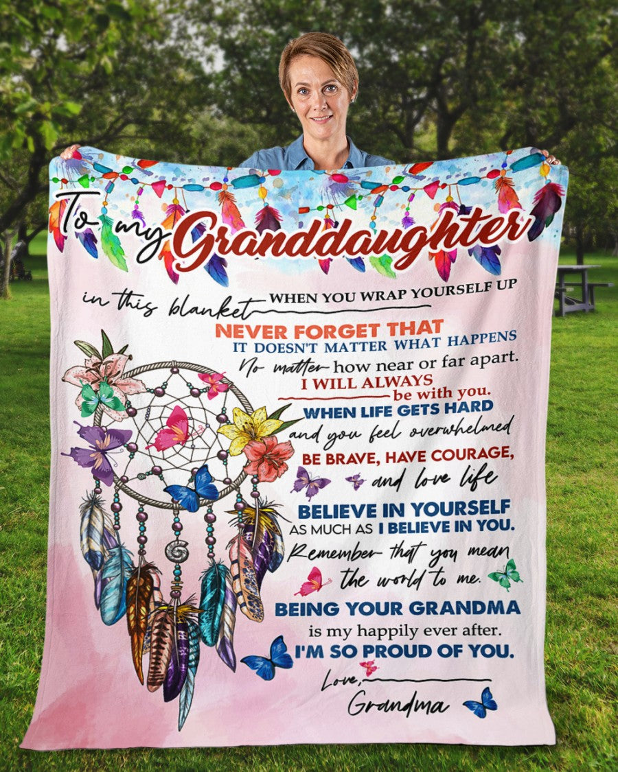 Special gift for your granddaughter from grandma Blanket