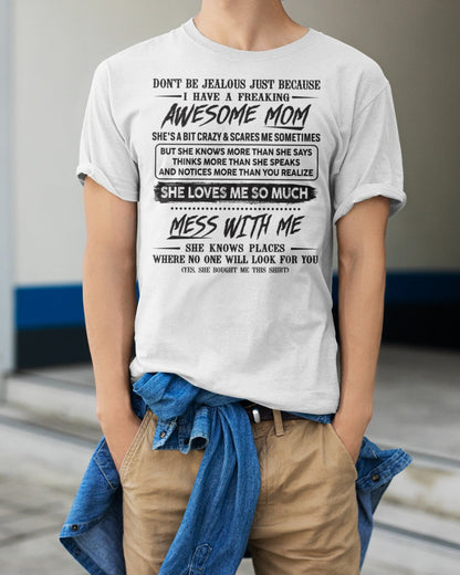 Awesome Mom - Perfect Gift For Your Son From Mom - NGHL00 (SKU TRI 03.03.03)