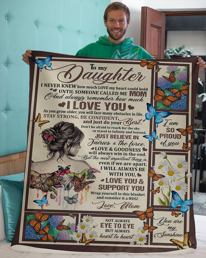 Gift for Daughter From Mom Blanket