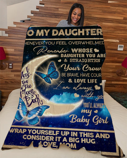 Special gift for Daughter - Blanket (SKUB09-39)