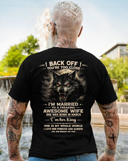 MARCH - BACK OFF! YOU'RE TOO CLOSE - GIFT FROM WIFE - NGHL03 (SKU26T-01-25-03)