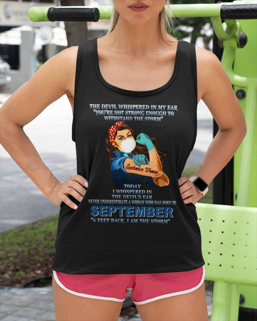 Never Underestimate A Woman Born In September – September Woman “I Am The Storm” - FMA / NGHL09 (SKU12-322-09)