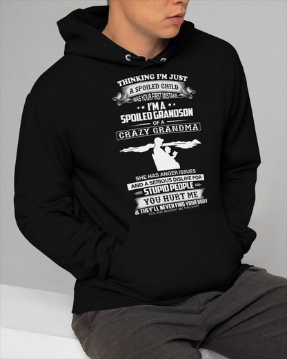 Spoiled by Grandma Shirt – From Grandma to Grandson NGHL00 (SKU-GMS2-00)