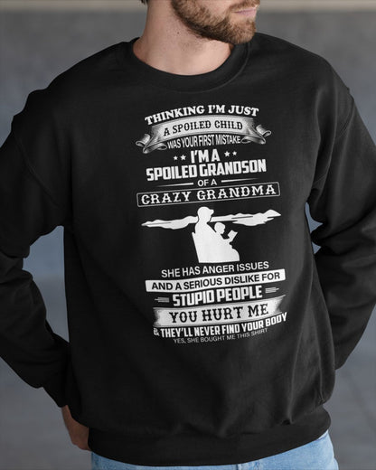 Spoiled by Grandma Shirt – From Grandma to Grandson NGHL00 (SKU-GMS2-00)