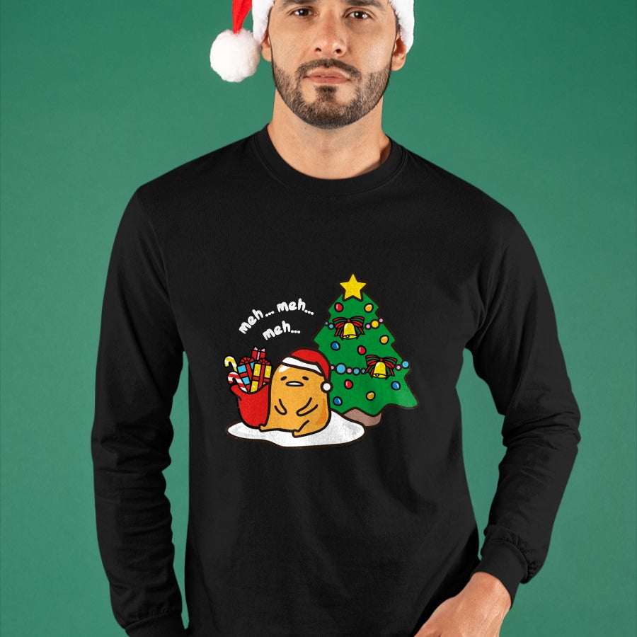 Gudetama Christmas Tree Hoodie Sweatshirt Pullover Hoodie - Christmas Unisex T-Shirt/Hoodie/Sweatshirt - NGHL00