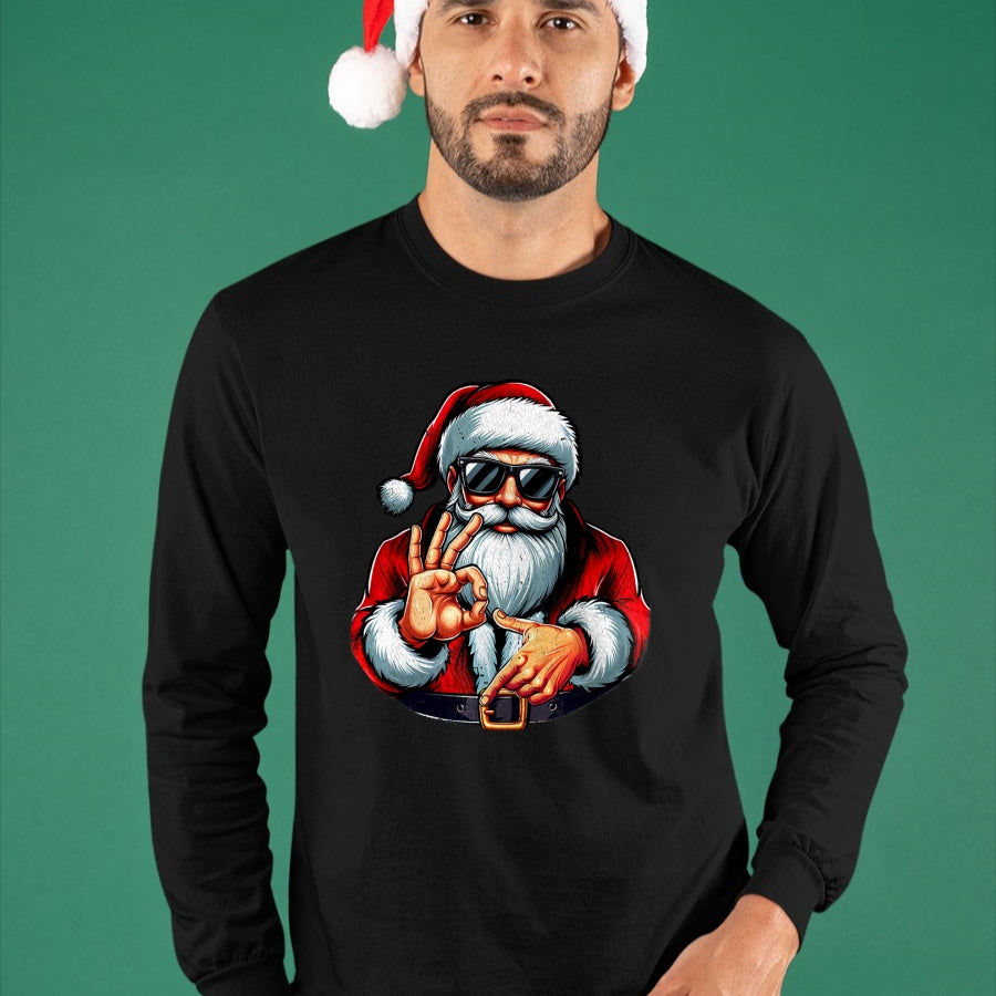 Funny Six Seven 6 7 Meme Santa Christmas Shirt Men Boys Teen T-Shirt - Christmas Unisex T-Shirt/Hoodie/Sweatshirt - NGHL00