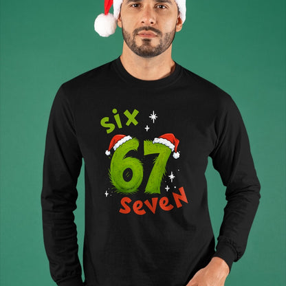 67 Meme Six Seven for Kids Women Men Boys Girls Christmas T-Shirt - Christmas Unisex T-Shirt/Hoodie/Sweatshirt - NGHL00