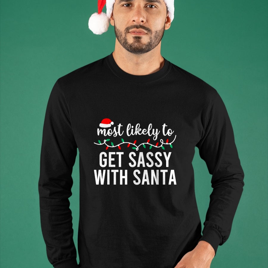 Most Likely To Christmas Shirt Matching Family Pajamas Funny T-Shirt - Christmas Unisex T-Shirt/Hoodie/Sweatshirt - NGHL00