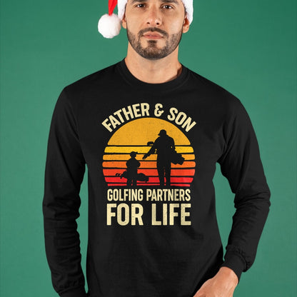 Golf Golfing Father Son Matching Dad T-Shirt - Gift From Dad Unisex T-Shirt/Hoodie - NGHL00 (SKUT-2310EMAILDS-31)