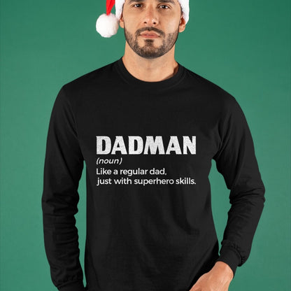 Dadman Definition For Men Funny Fathers Day Dad T-Shirt - Gift From Dad Unisex T-Shirt/Hoodie - NGHL00 (SKUT-2310EMAILDS-17)