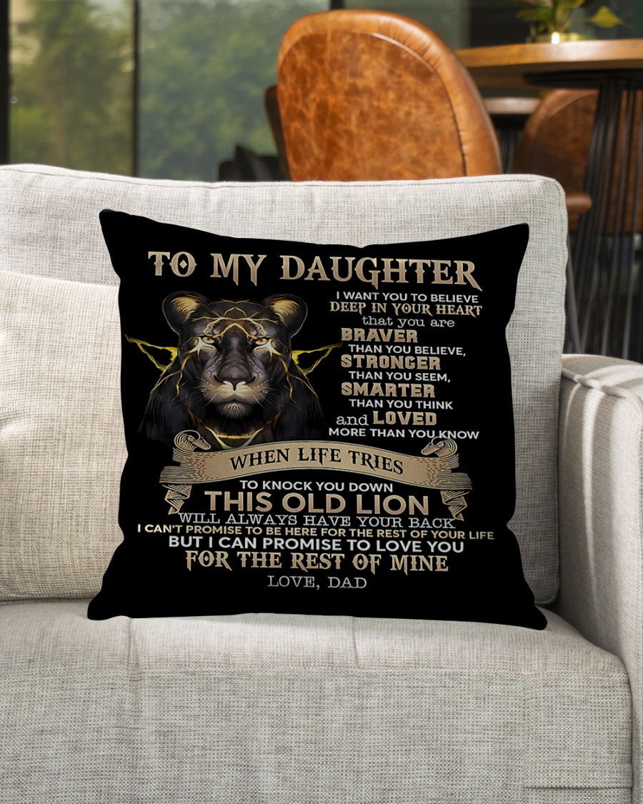 Special Gift For Your Daughter From Dad - Pillow (SKUP10-101)