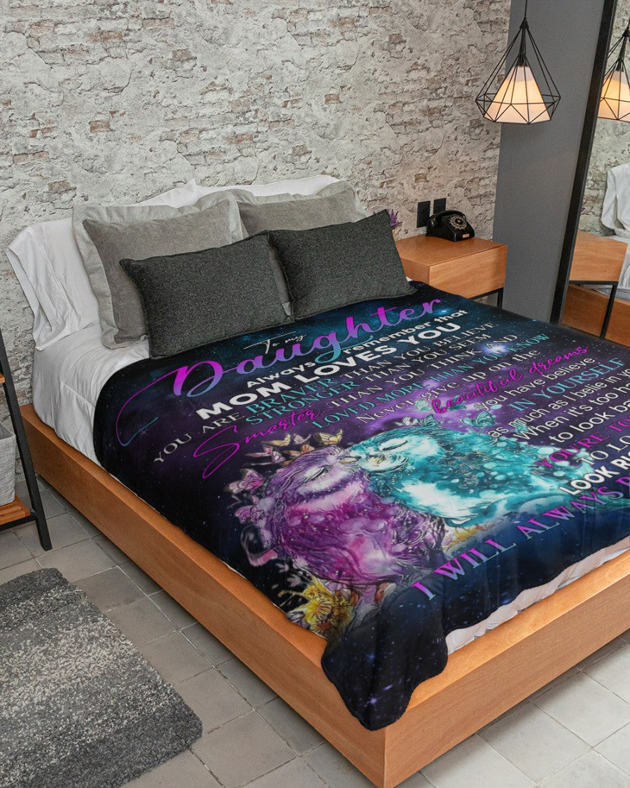 Special gift for your Daughter from Mom Blanket