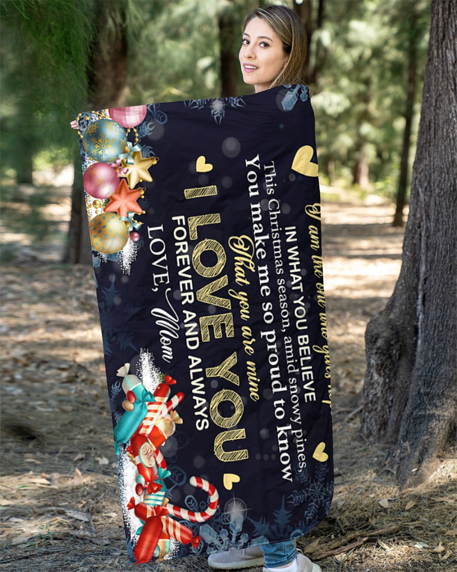 Special Gift For Your Daughter Blanket From Mom
