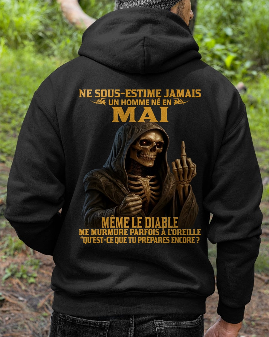NE SOUS-ESTIME JAMAIS UN HOMME NÉ EN MAI Fr05 NGHL05 male (SKU12-305-05)