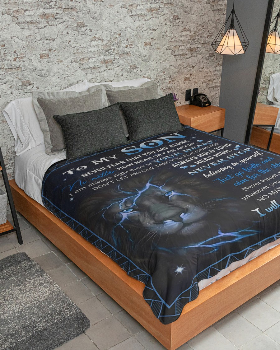 Special Gift For Your Son Blanket - From Mom (SKUB09-138)