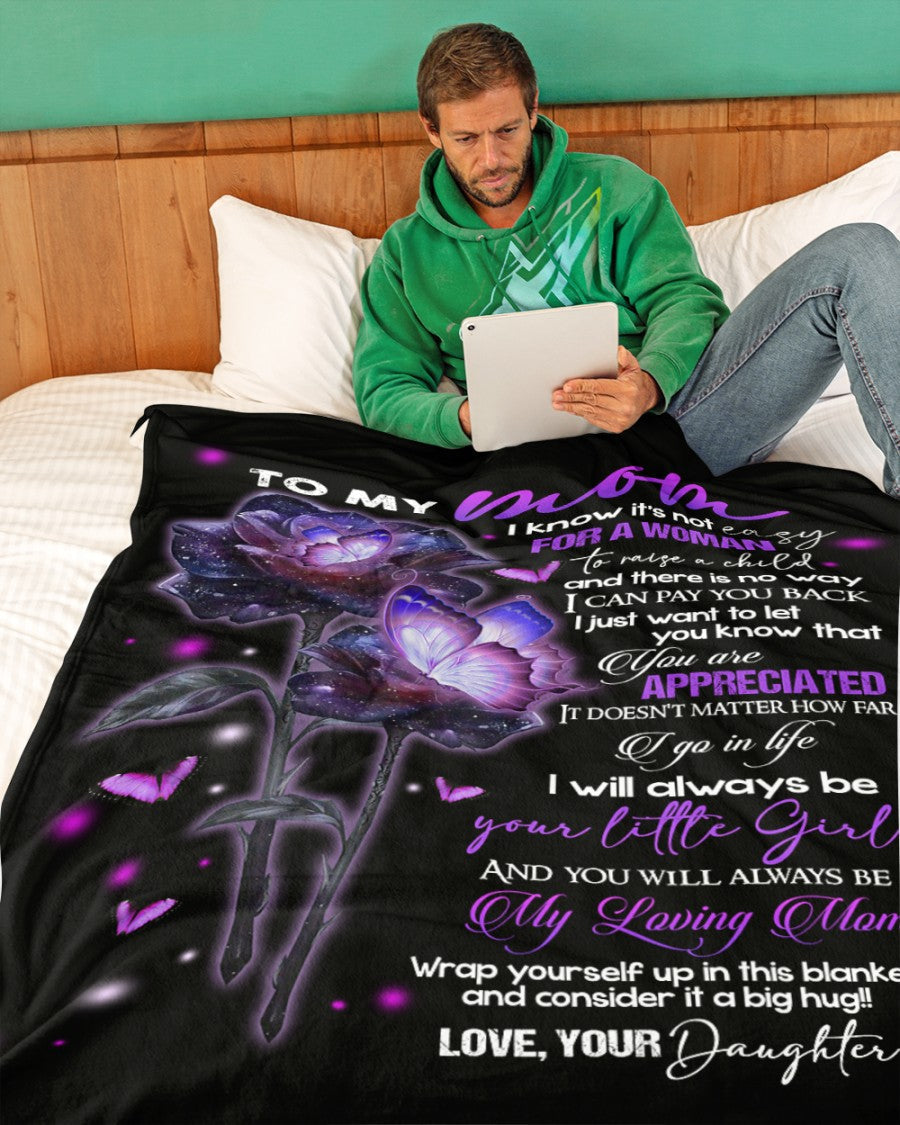 Special blanket for Mom From Daughter