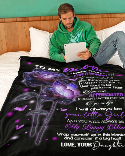 Special blanket for Mom From Daughter