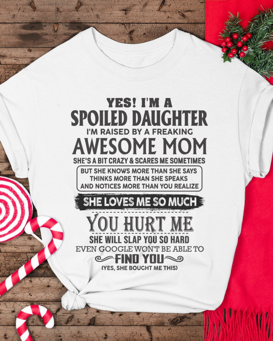 Awesome Mom - Perfect gift for your daughter from Mom - NGHL00 (SKU-MD01)