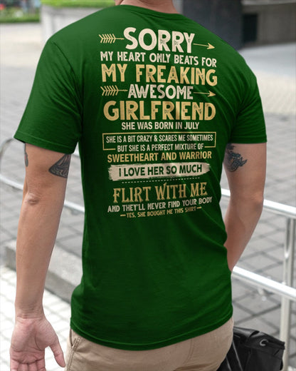 July - Awesome Girl - Perfect Gift For Your Boyfriend, Husband (SKU05-103-07)