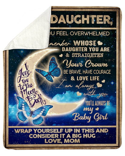 Special gift for Daughter - Blanket (SKUB09-39)